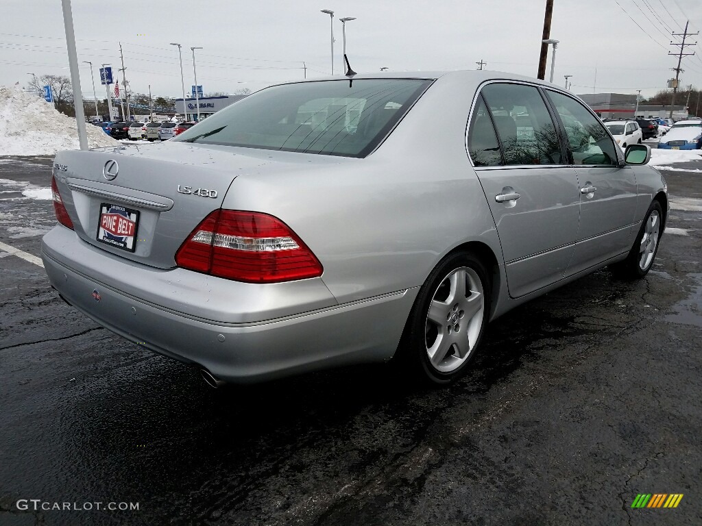 2005 LS 430 Sedan - Moonlight Pearl / Black photo #7