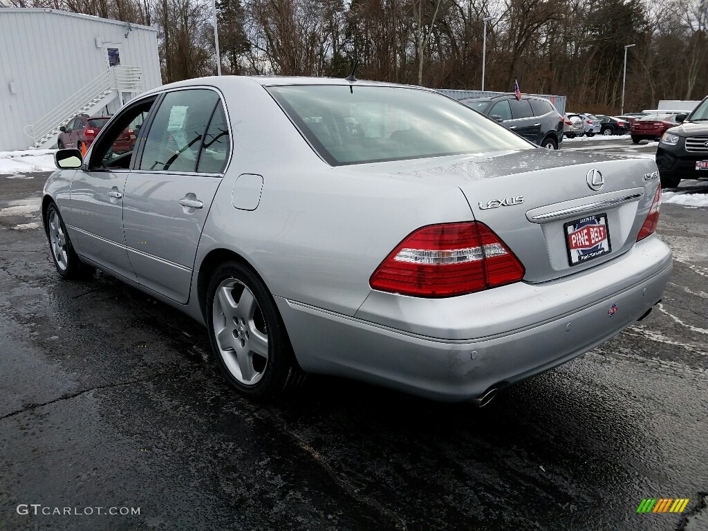 2005 LS 430 Sedan - Moonlight Pearl / Black photo #9