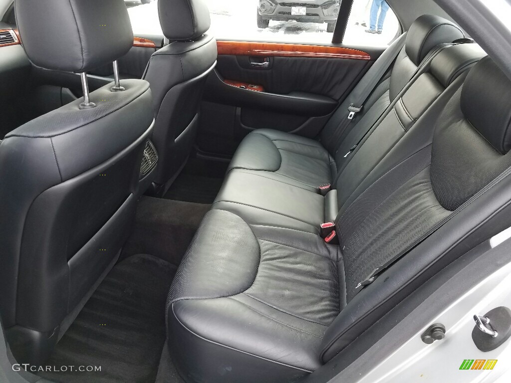 2005 LS 430 Sedan - Moonlight Pearl / Black photo #11