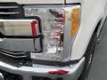 2017 White Platinum Ford F250 Super Duty Lariat Crew Cab 4x4  photo #9