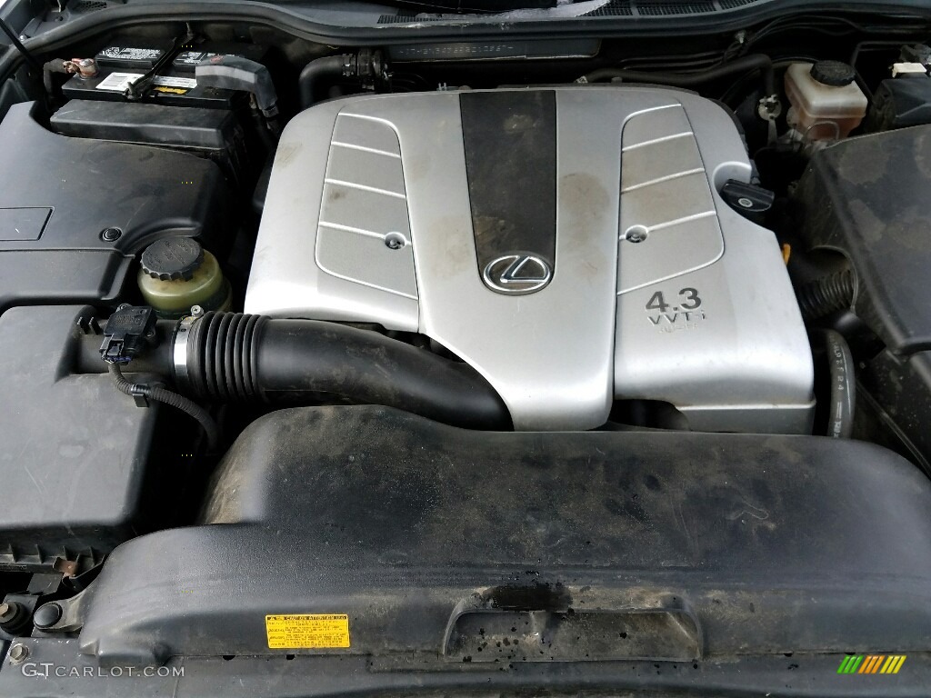 2005 LS 430 Sedan - Moonlight Pearl / Black photo #26