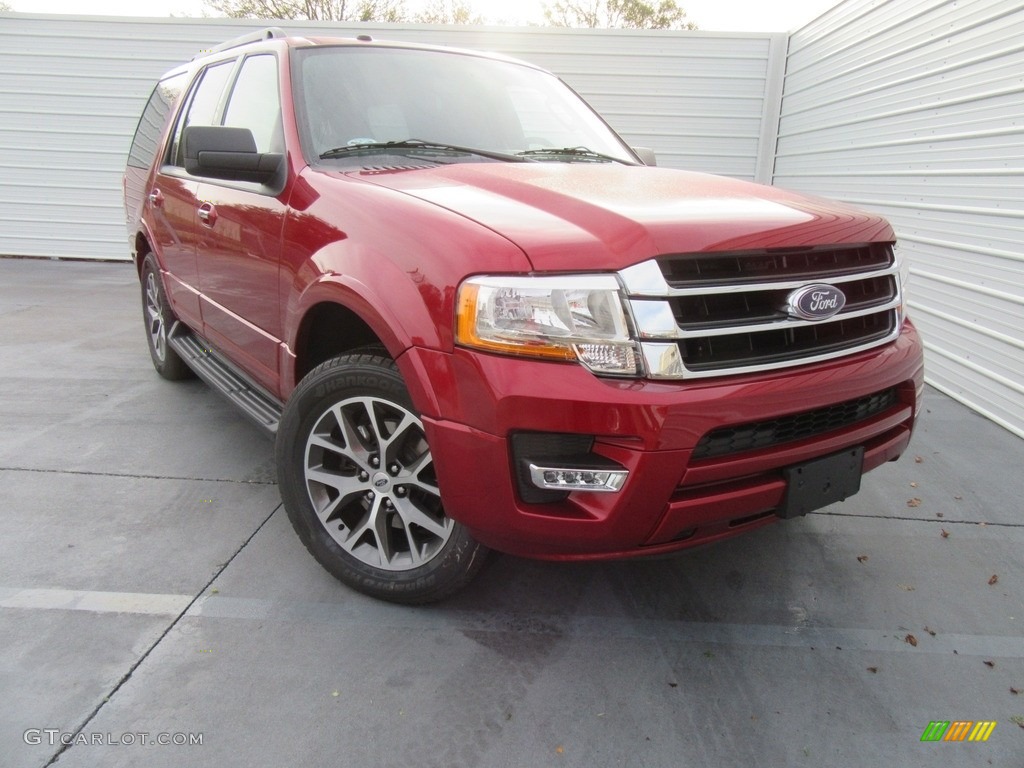 2017 Expedition XLT - Ruby Red / Ebony photo #1