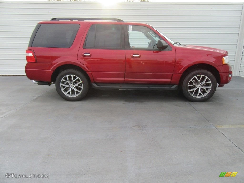 2017 Expedition XLT - Ruby Red / Ebony photo #3