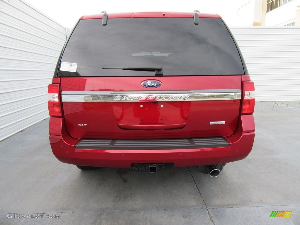 2017 Expedition XLT - Ruby Red / Ebony photo #5