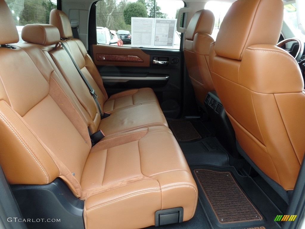 1794 Black/Brown Interior 2016 Toyota Tundra 1794 CrewMax 4x4 Photo #118015425