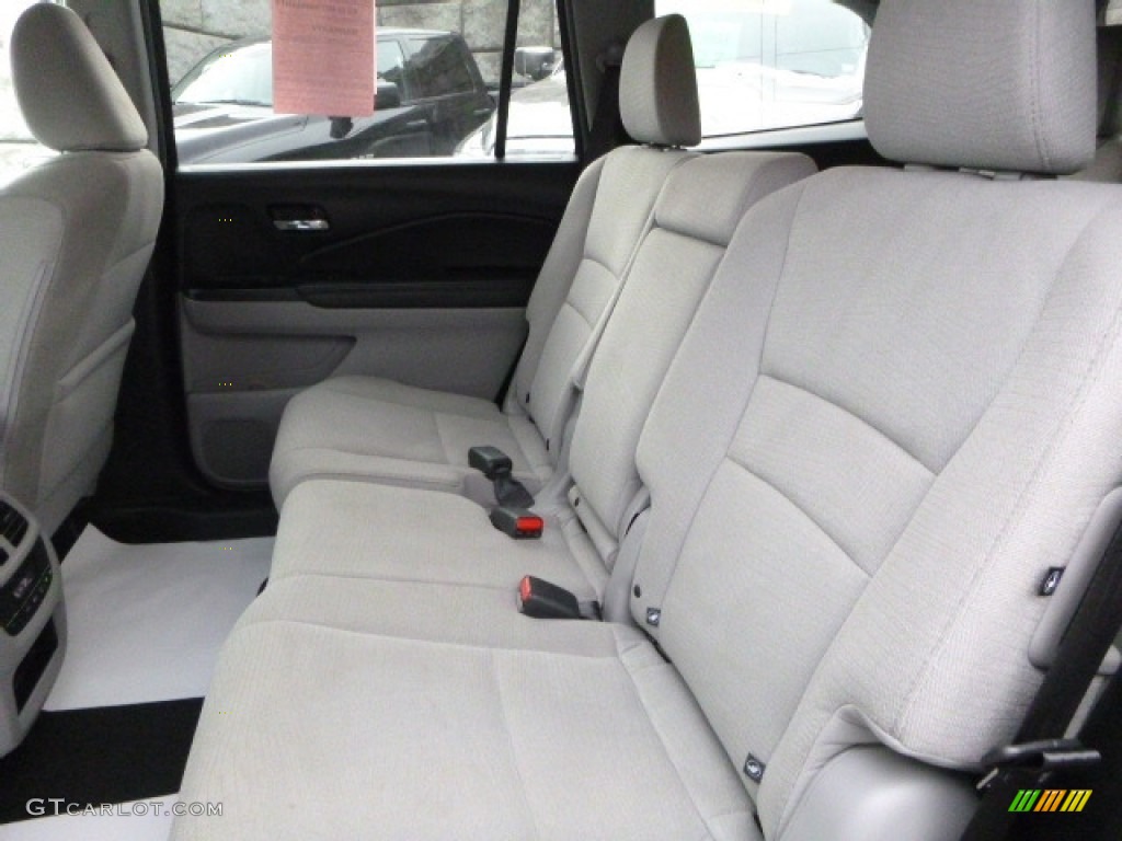 2016 Pilot EX AWD - Crystal Black Pearl / Gray photo #4