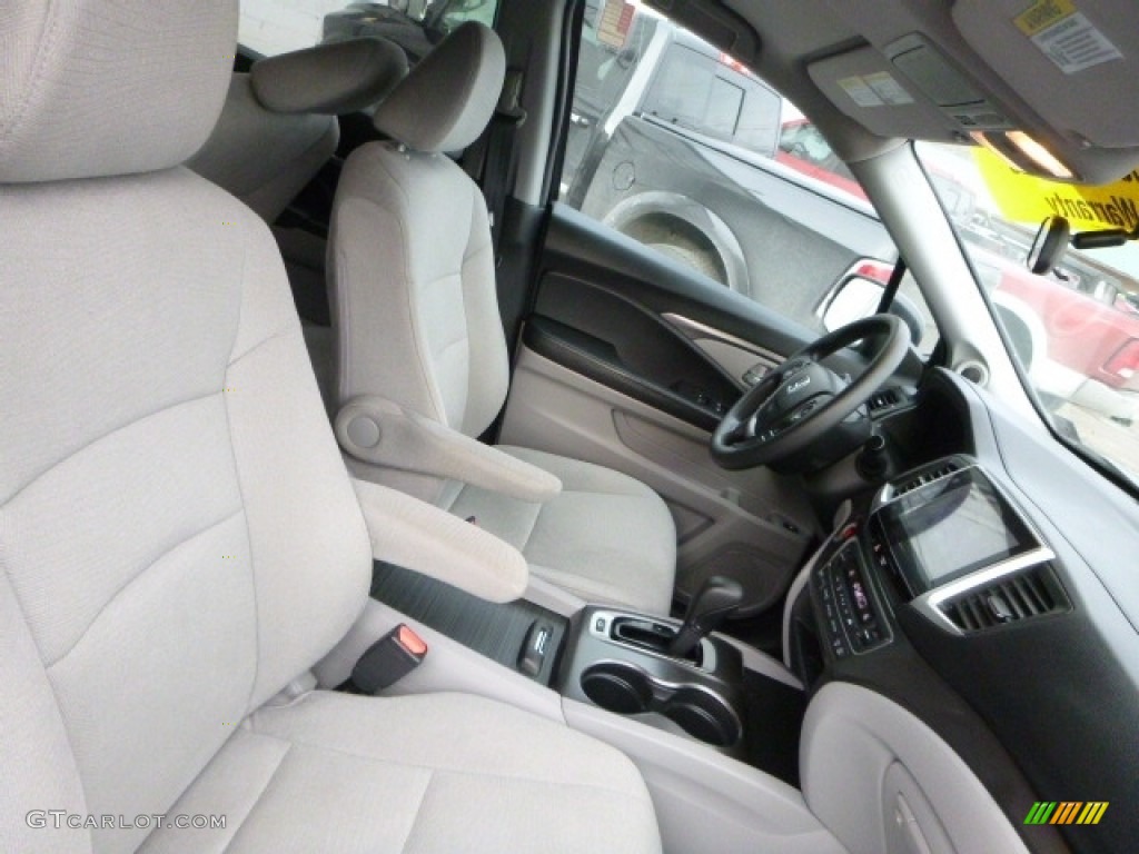 2016 Pilot EX AWD - Crystal Black Pearl / Gray photo #10