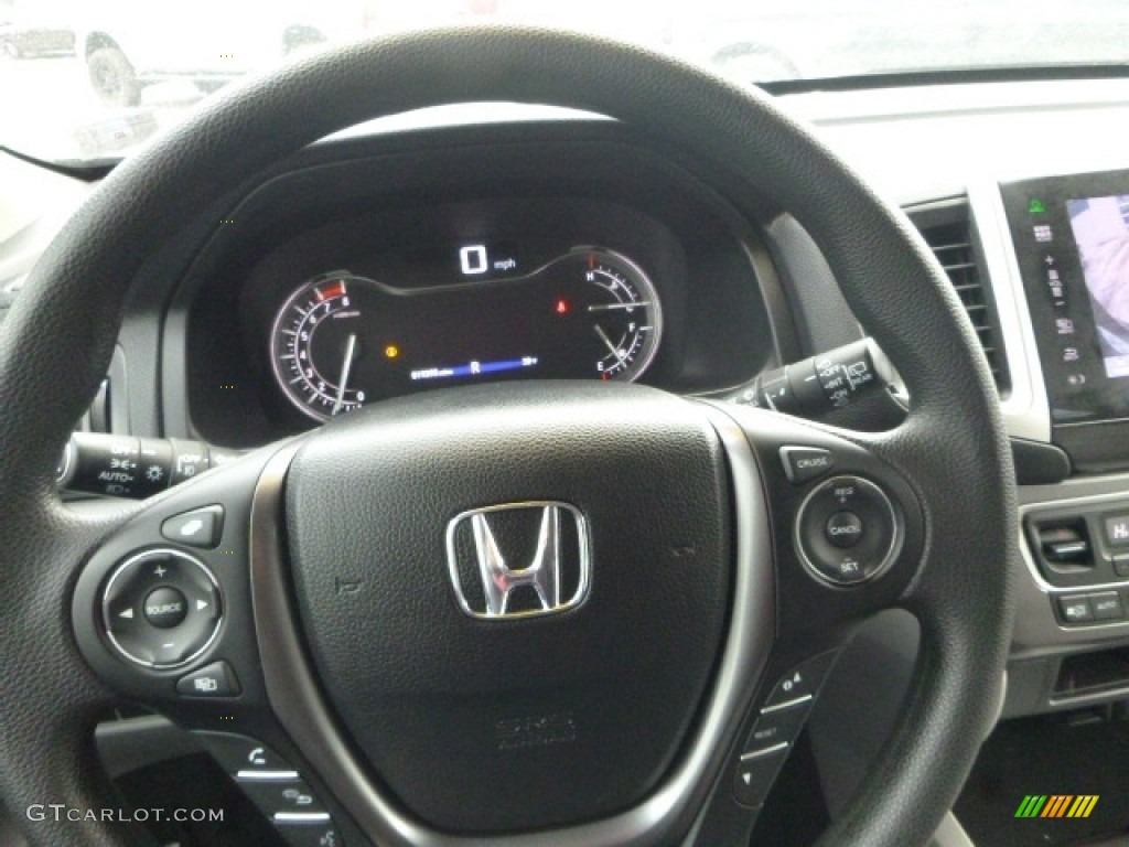 2016 Pilot EX AWD - Crystal Black Pearl / Gray photo #20
