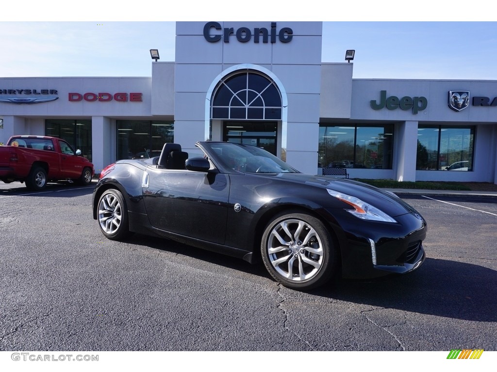 2013 370Z Touring Roadster - Midnight Blue / Black photo #1