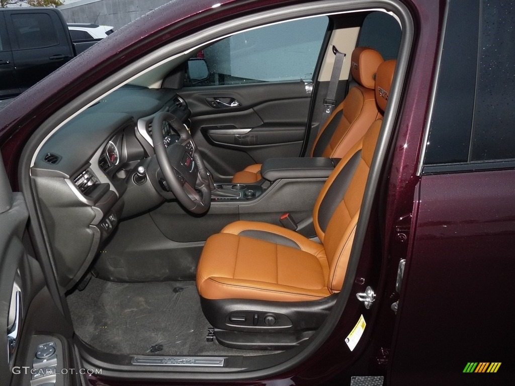 Jet Black/Kalahari Interior 2017 GMC Acadia All Terrain SLT AWD Photo #118019265