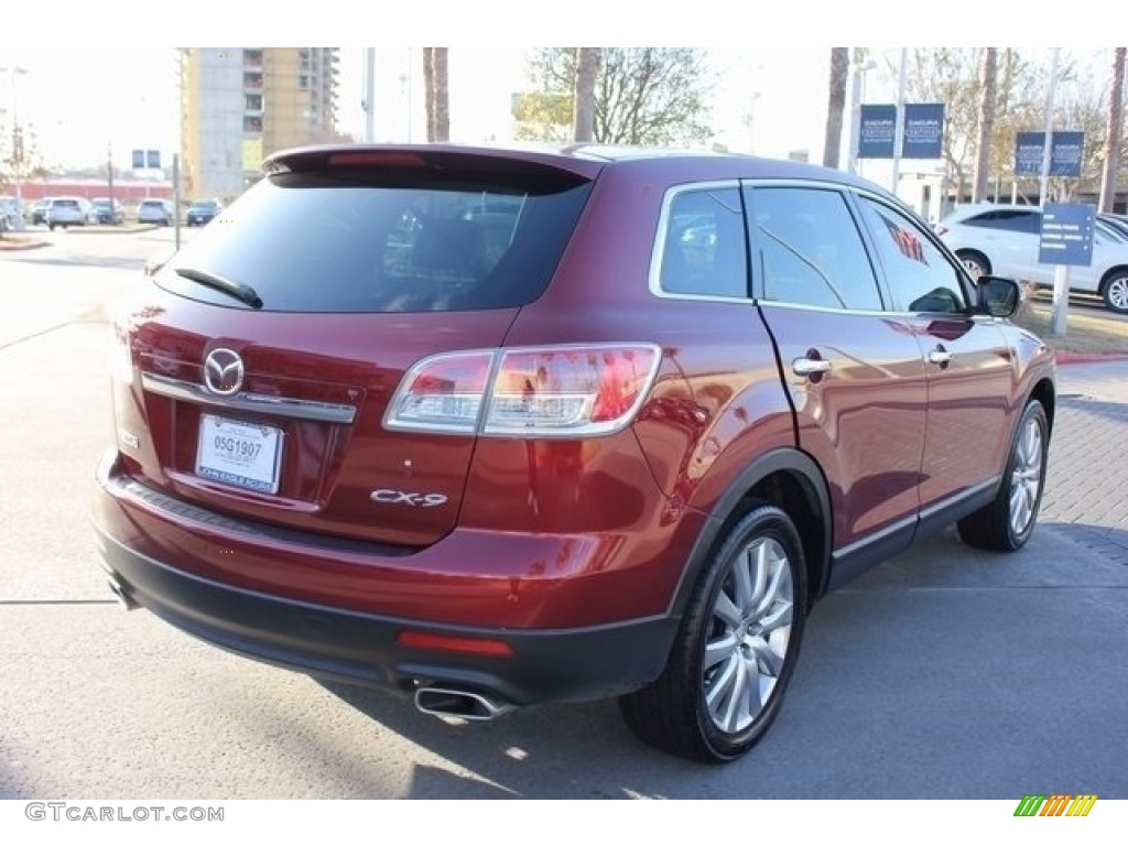 2007 CX-9 Sport - Copper Red Mica / Sand photo #7