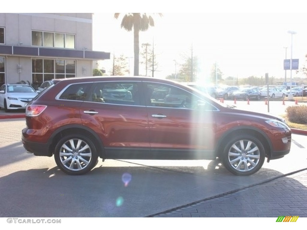 2007 CX-9 Sport - Copper Red Mica / Sand photo #8