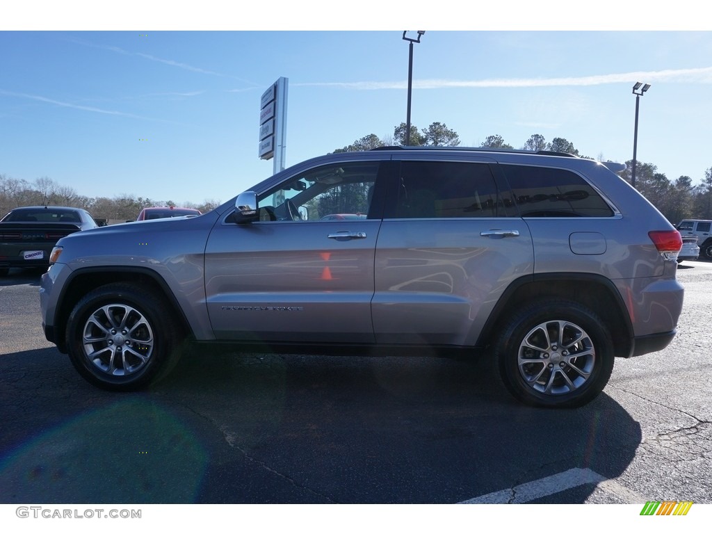 2015 Grand Cherokee Limited - Billet Silver Metallic / Black/Light Frost Beige photo #4