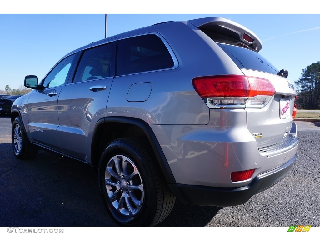 2015 Grand Cherokee Limited - Billet Silver Metallic / Black/Light Frost Beige photo #5