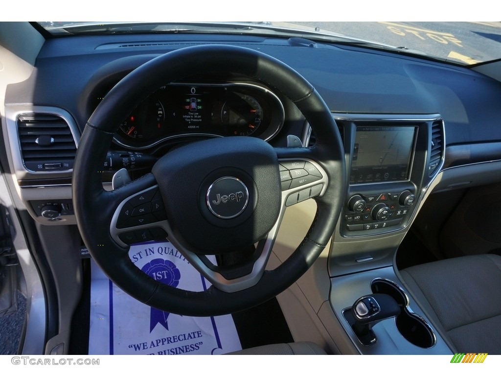 2015 Grand Cherokee Limited - Billet Silver Metallic / Black/Light Frost Beige photo #10