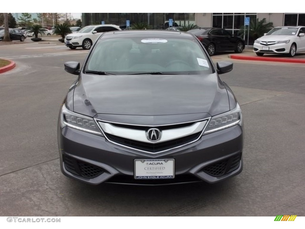 2017 ILX Premium - Modern Steel Metallic / Ebony photo #2