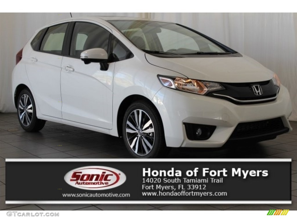 White Orchid Pearl Honda Fit