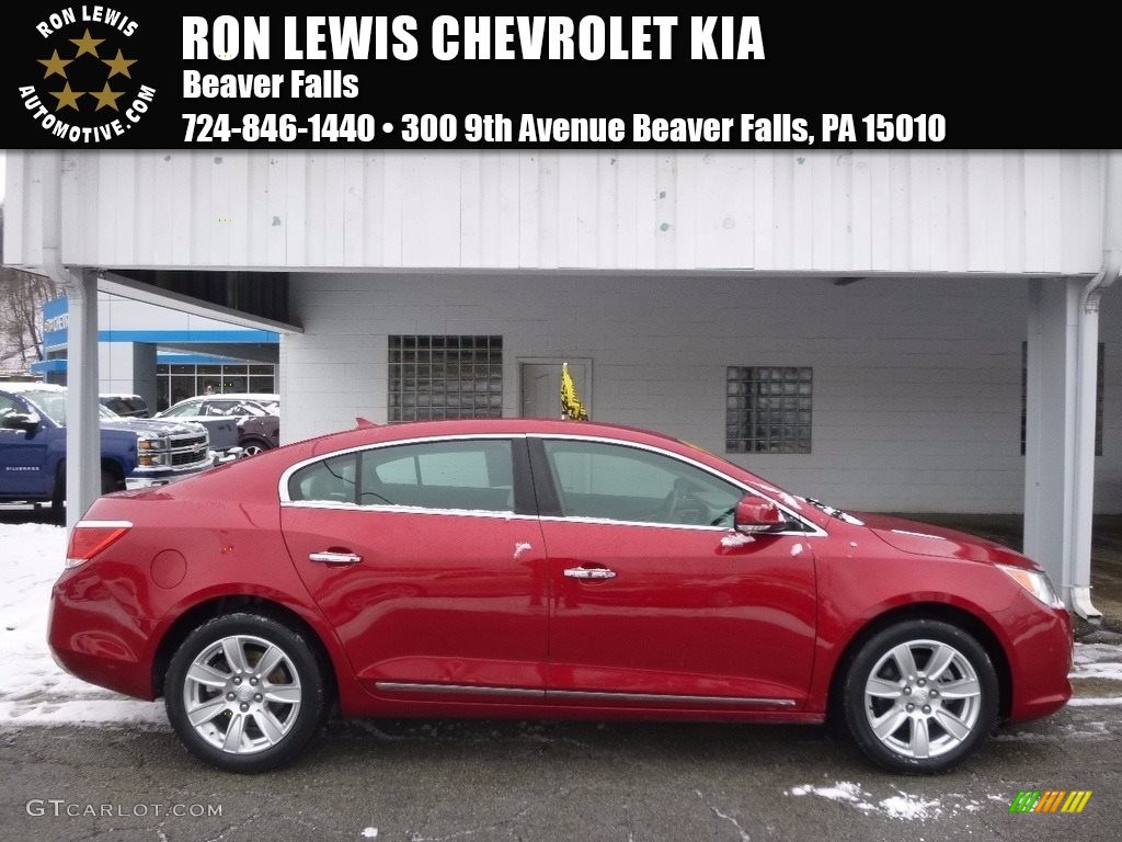 2012 LaCrosse FWD - Crystal Red Tintcoat / Titanium photo #1