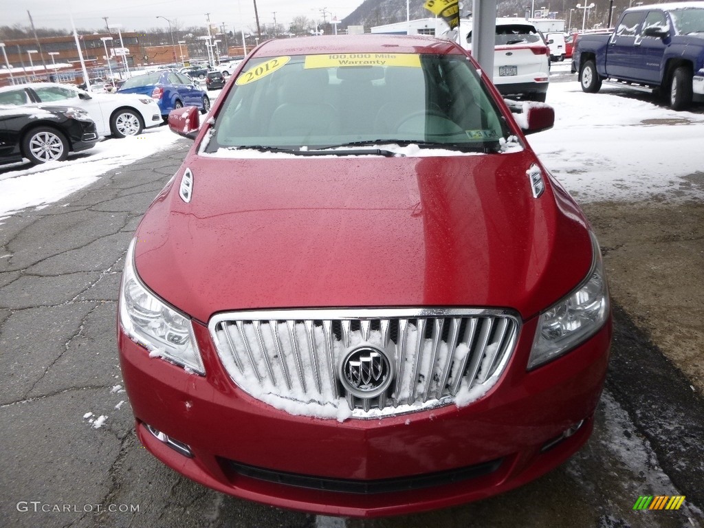 2012 LaCrosse FWD - Crystal Red Tintcoat / Titanium photo #7
