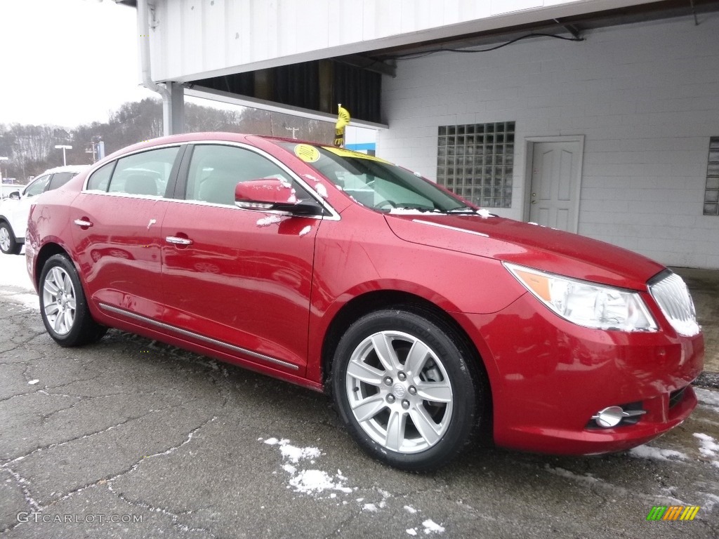 2012 LaCrosse FWD - Crystal Red Tintcoat / Titanium photo #8