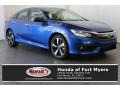 2017 Aegean Blue Metallic Honda Civic Touring Sedan  photo #1