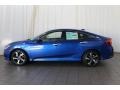 2017 Aegean Blue Metallic Honda Civic Touring Sedan  photo #5