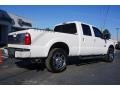 White Platinum - F250 Super Duty Lariat Crew Cab 4x4 Photo No. 7