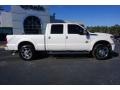 White Platinum - F250 Super Duty Lariat Crew Cab 4x4 Photo No. 8