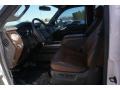 White Platinum - F250 Super Duty Lariat Crew Cab 4x4 Photo No. 9