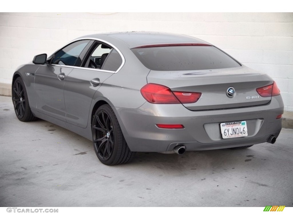 2013 6 Series 640i Gran Coupe - Space Gray Metallic / Black photo #2