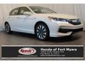 White Orchid Pearl - Accord Hybrid EX-L Sedan Photo No. 1