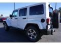 2017 Bright White Jeep Wrangler Unlimited Sahara 4x4  photo #5