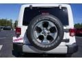 2017 Bright White Jeep Wrangler Unlimited Sahara 4x4  photo #6