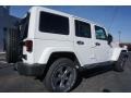 2017 Bright White Jeep Wrangler Unlimited Sahara 4x4  photo #7