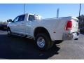 Pearl White - 3500 Laramie Crew Cab 4x4 Dual Rear Wheel Photo No. 5