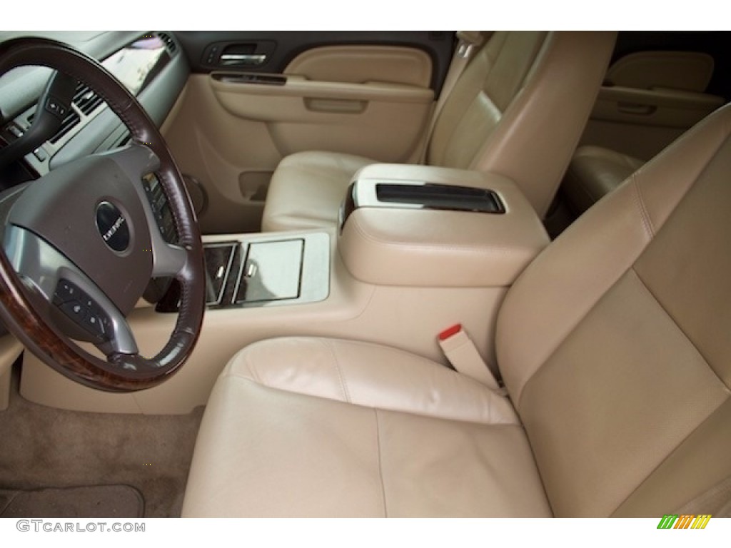 2011 Yukon XL Denali AWD - Gold Mist Metallic / Cocoa/Light Cashmere photo #3
