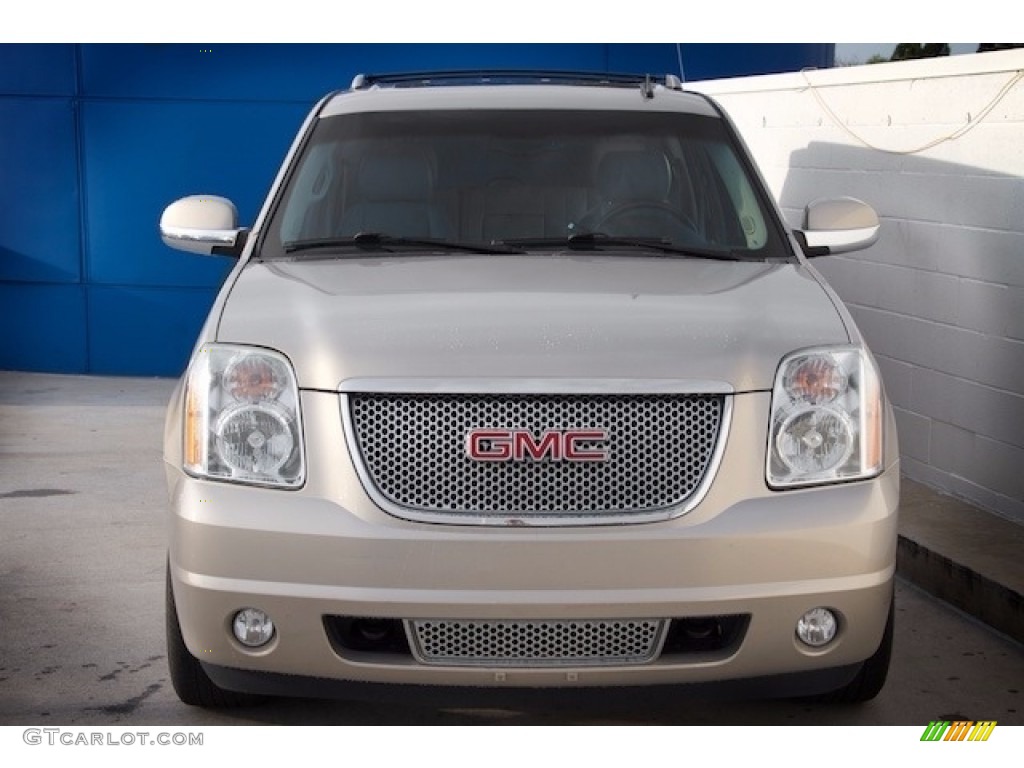 2011 Yukon XL Denali AWD - Gold Mist Metallic / Cocoa/Light Cashmere photo #7
