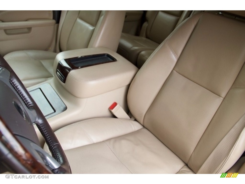 2011 Yukon XL Denali AWD - Gold Mist Metallic / Cocoa/Light Cashmere photo #12
