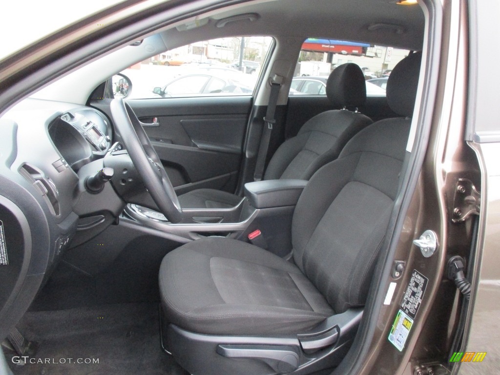 2011 Sportage LX - Sand Track / Black photo #10