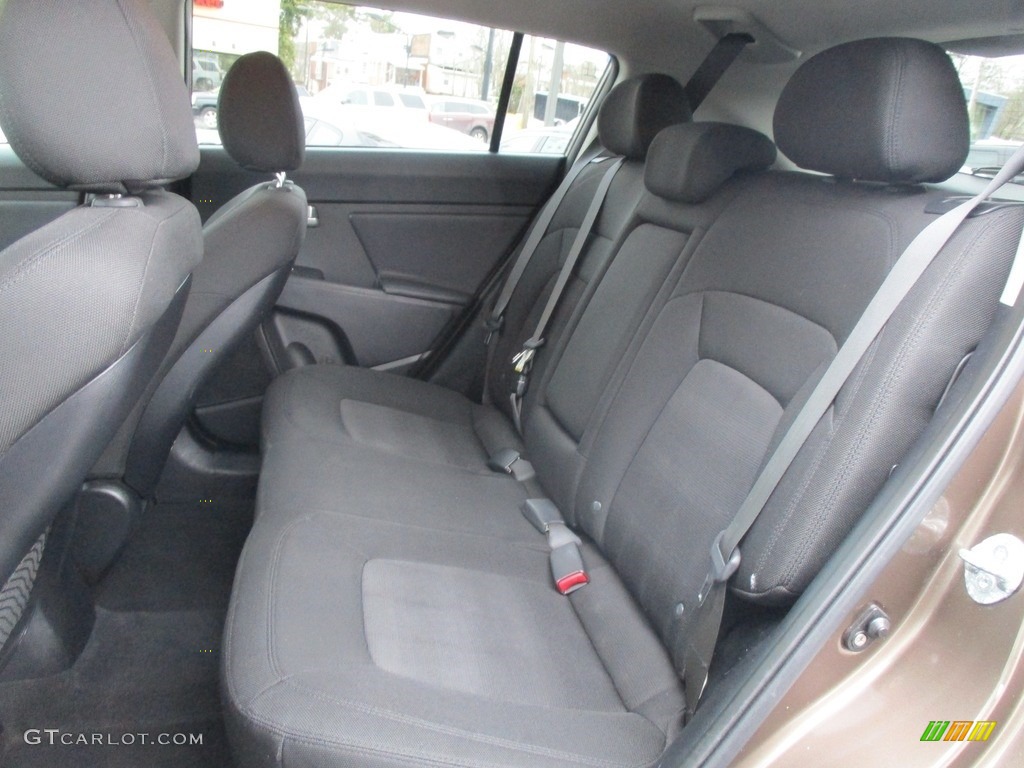 2011 Sportage LX - Sand Track / Black photo #22