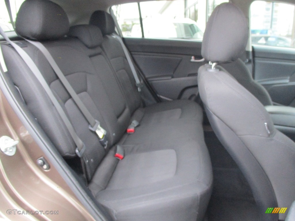 2011 Sportage LX - Sand Track / Black photo #23