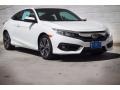 White Orchid Pearl 2017 Honda Civic EX-T Coupe