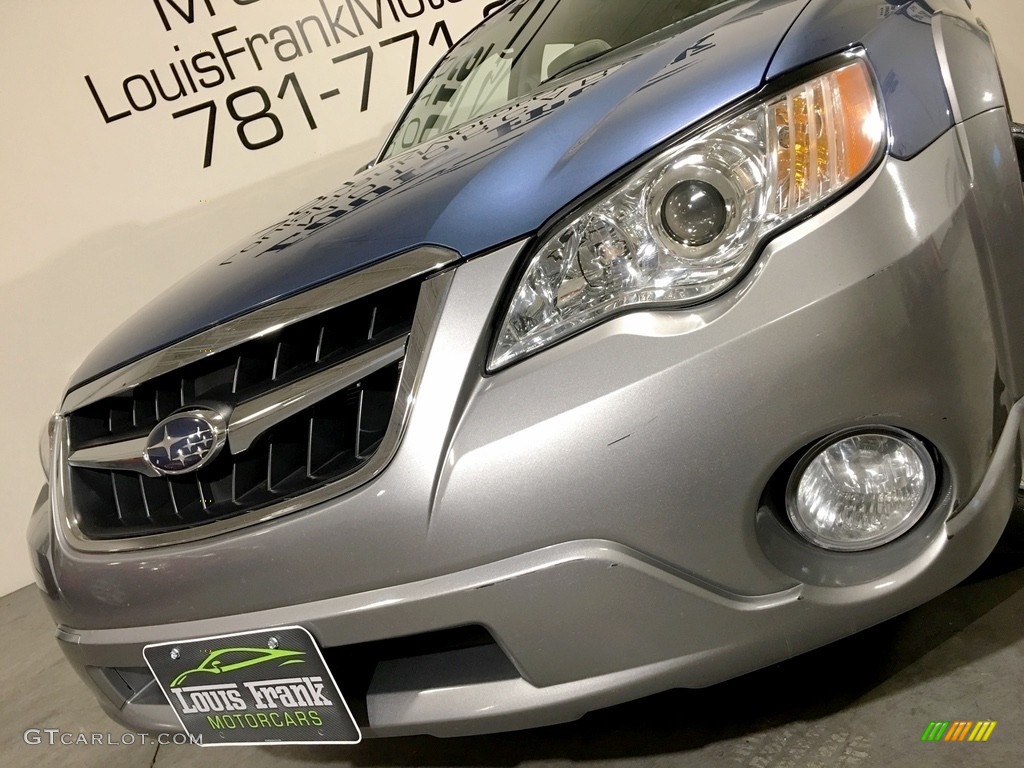 2008 Outback 2.5i Limited Wagon - Newport Blue Pearl / Warm Ivory photo #23