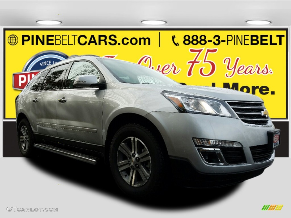 2017 Traverse LT - Silver Ice Metallic / Ebony photo #1