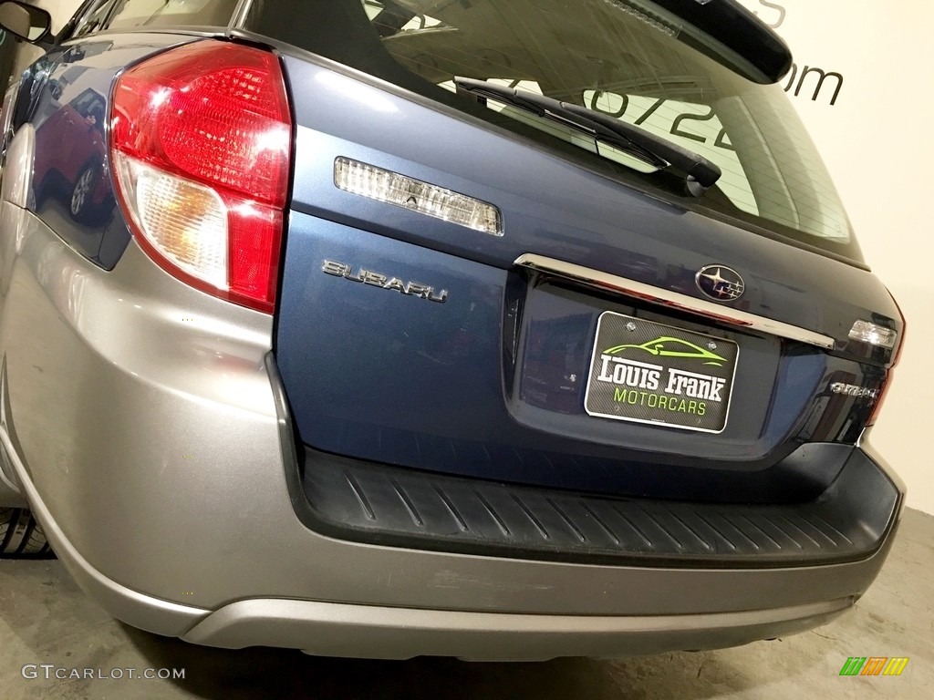 2008 Outback 2.5i Limited Wagon - Newport Blue Pearl / Warm Ivory photo #28