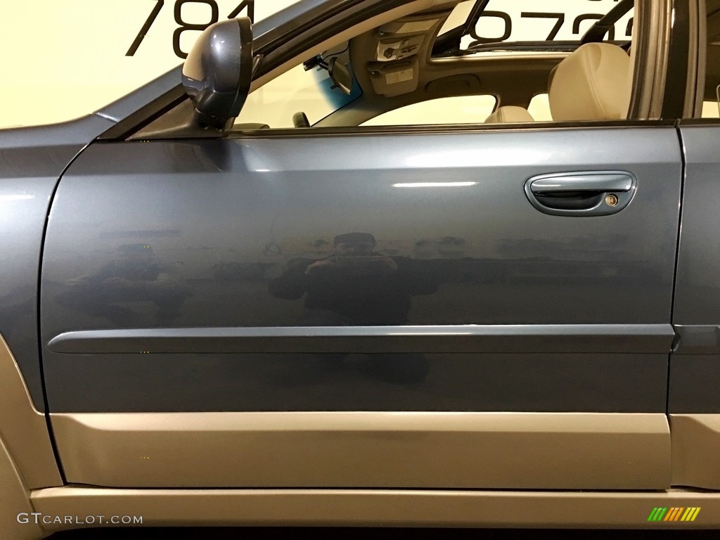 2008 Outback 2.5i Limited Wagon - Newport Blue Pearl / Warm Ivory photo #31