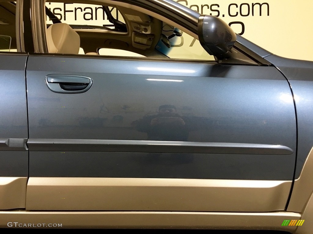 2008 Outback 2.5i Limited Wagon - Newport Blue Pearl / Warm Ivory photo #32
