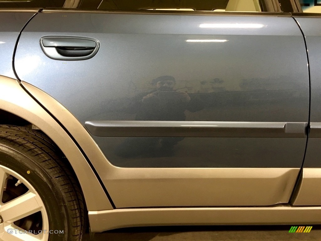 2008 Outback 2.5i Limited Wagon - Newport Blue Pearl / Warm Ivory photo #34