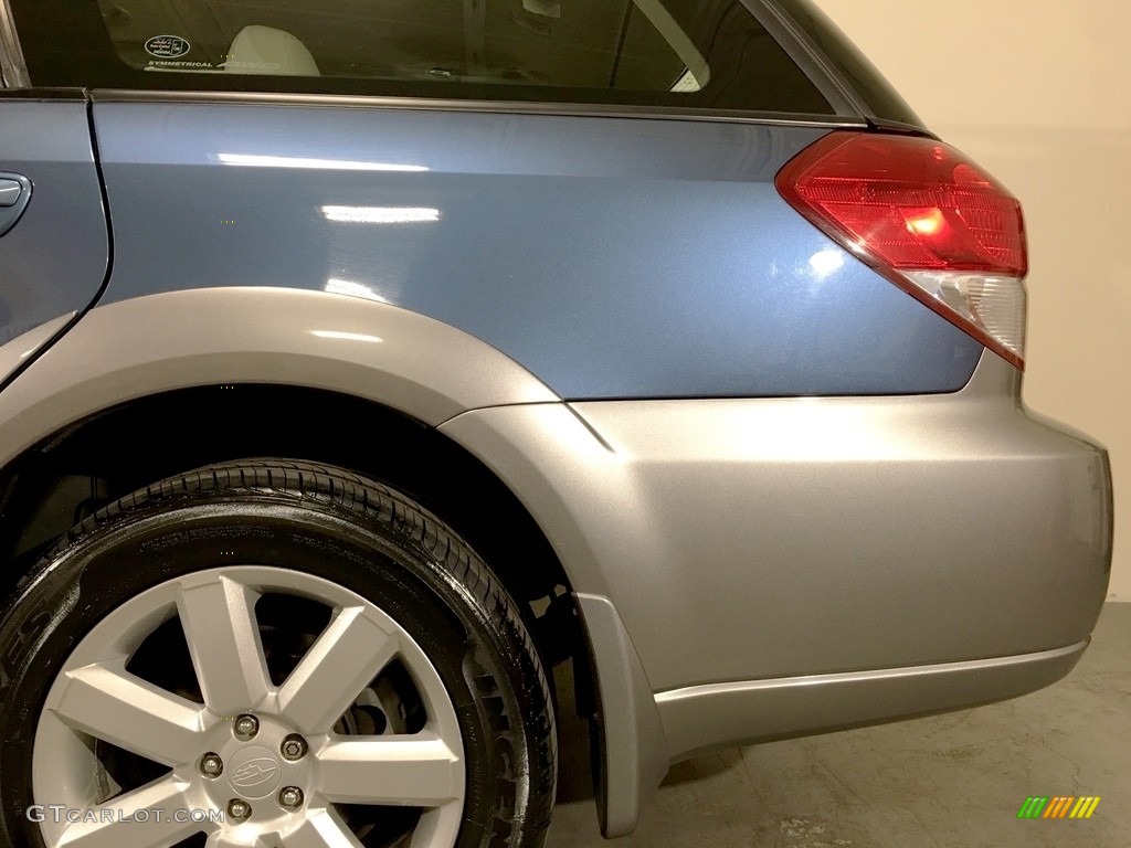2008 Outback 2.5i Limited Wagon - Newport Blue Pearl / Warm Ivory photo #35