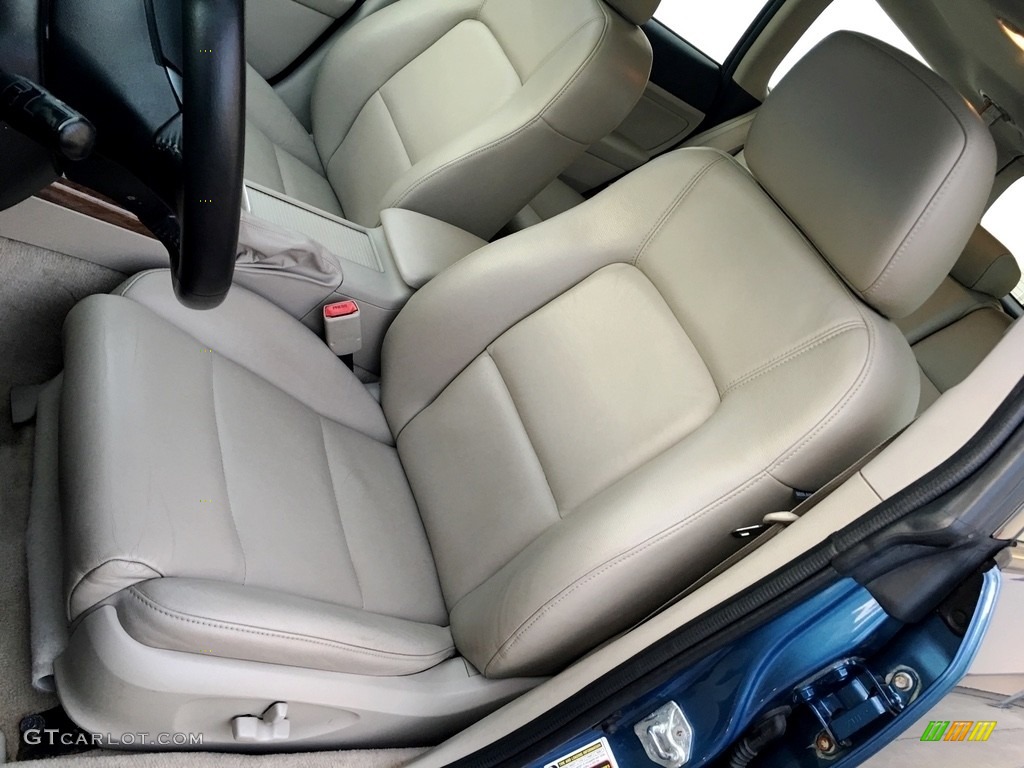 2008 Outback 2.5i Limited Wagon - Newport Blue Pearl / Warm Ivory photo #49